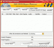 HiFi DVD Ripper Platinum screenshot